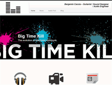 Tablet Screenshot of bcacciaaudio.com
